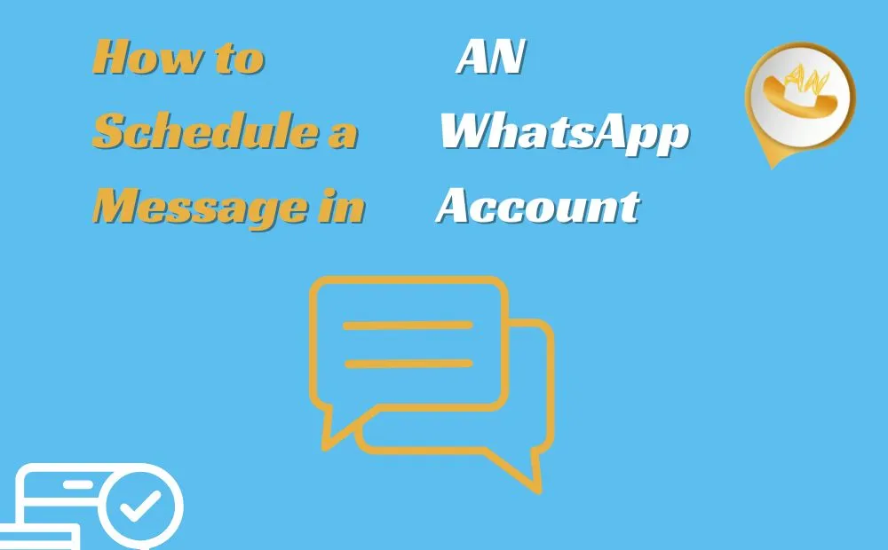 How to Schedule a Message in an WhatsApp